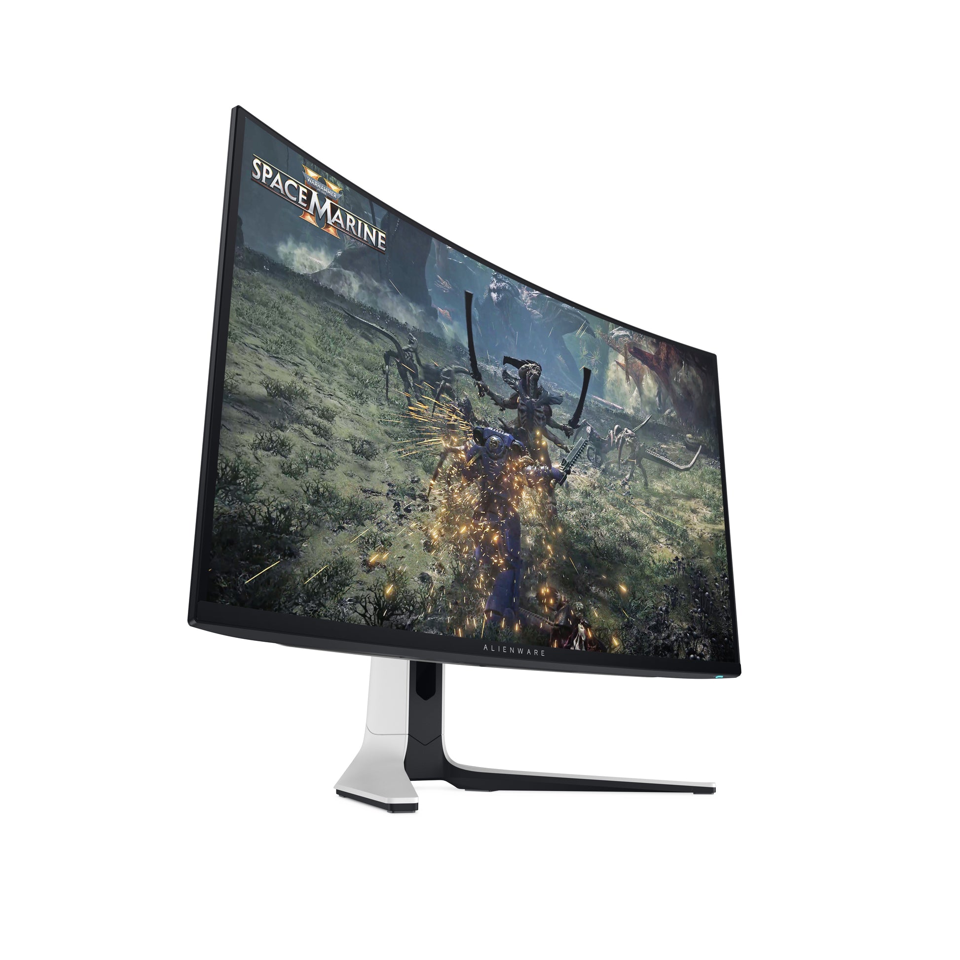 Alienware AW3225QF – 32" Gebogen 1700R, 3840 × 2160 (4K), OLED, 240 Hz, DisplayHDR 400