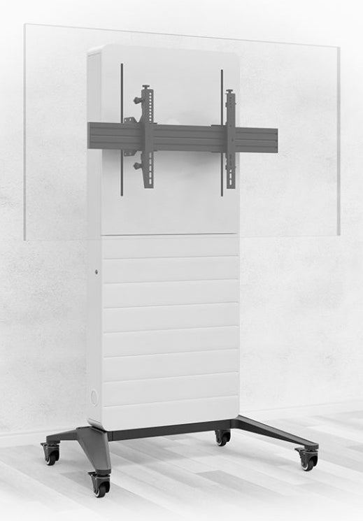 Hagor CON-LINE M – Standfuss für 55–75", VESA 800×400, 50 kg, höhenverstellbar