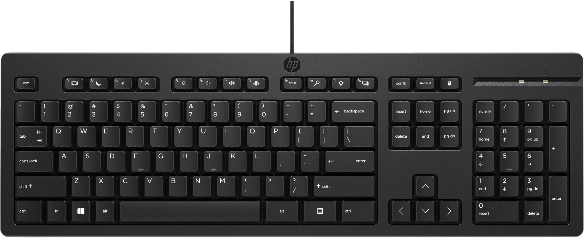 HP 125 G2 – Tastatur, kabelgebunden (USB-A)