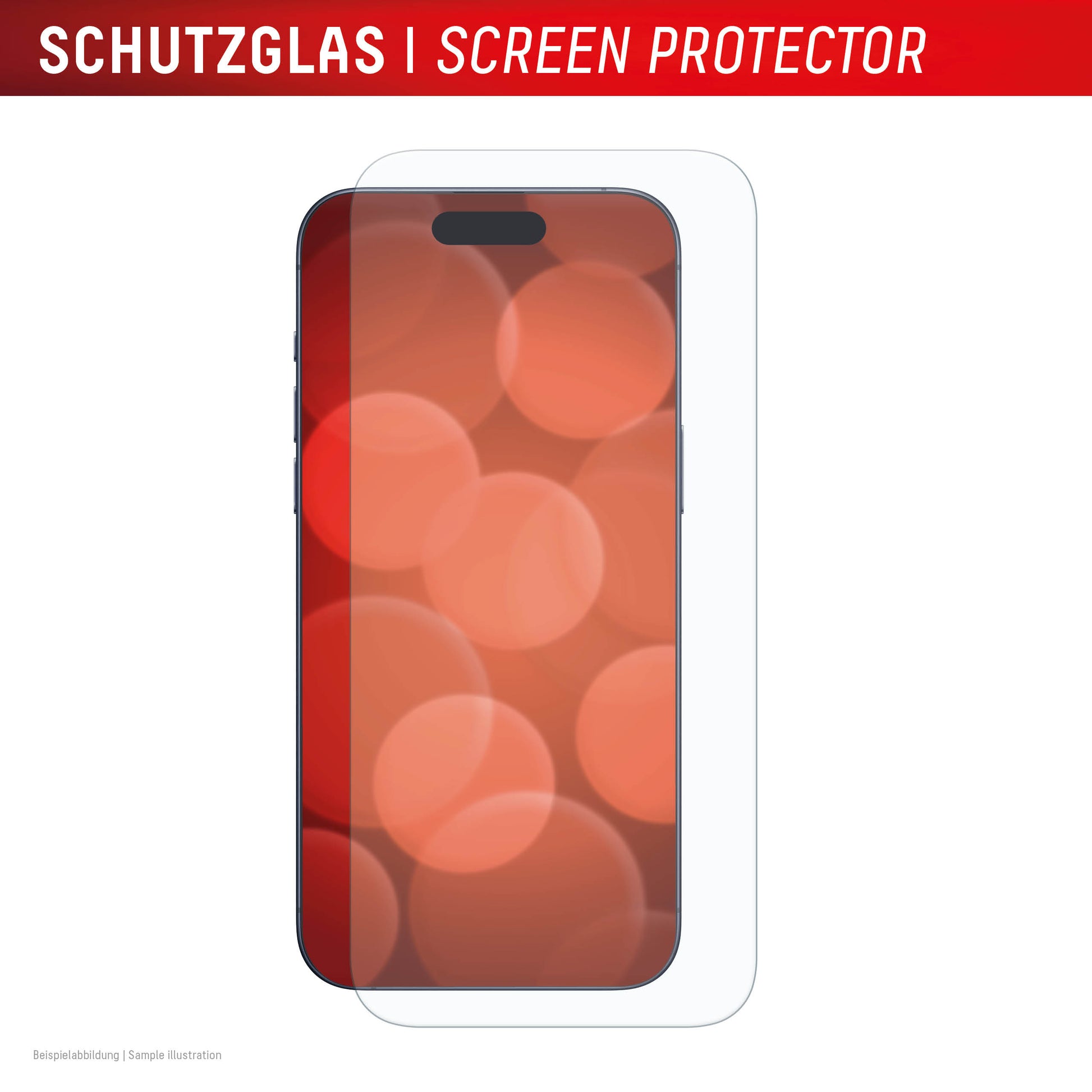Displex Displayschutz (Panzerglas), 10H – für iPhone 16 Pro Max – mit Applikator