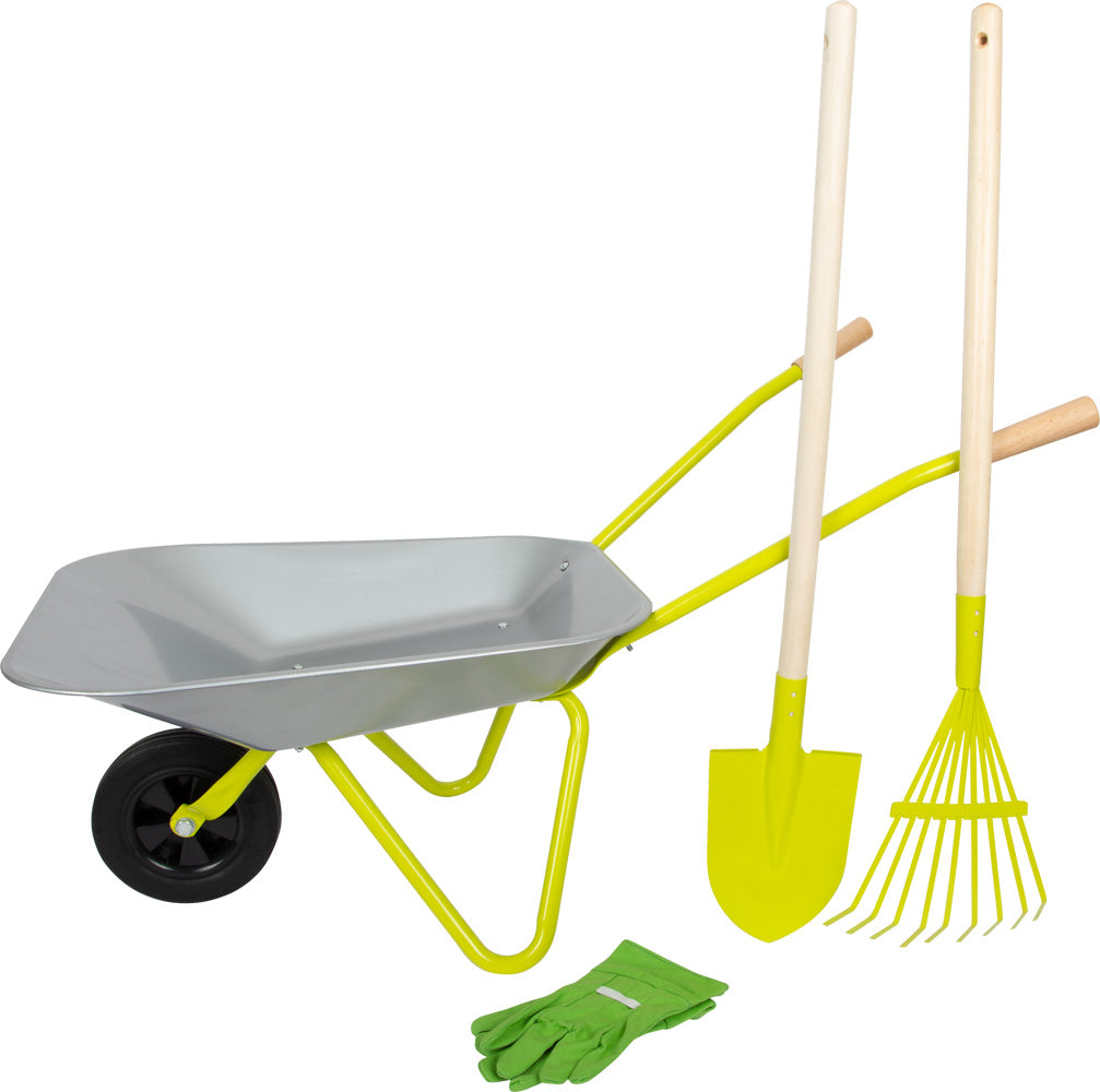 Small foot Schubkarre (Spielzeug) – max. 15 kg – 79,0 × 50,0 × 36,0 cm – ab 3 J.