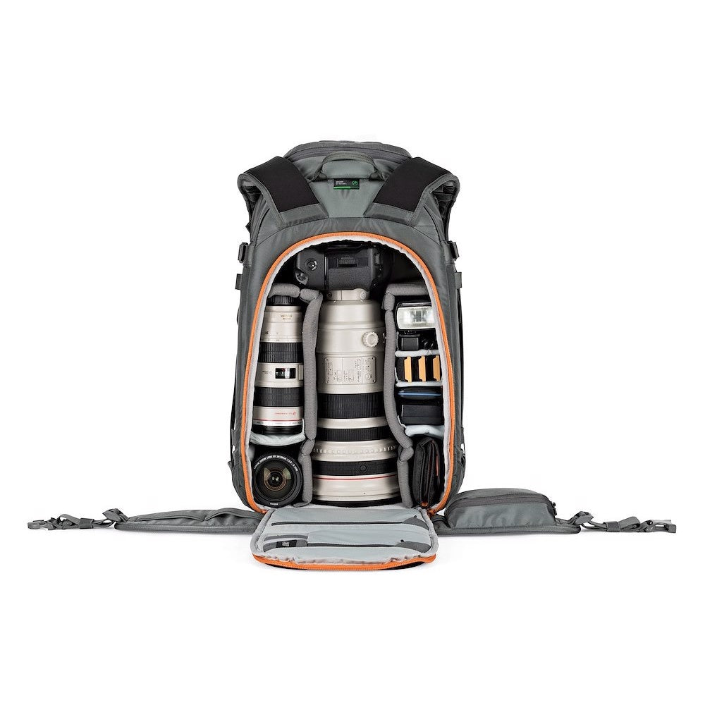Lowepro Whistler BP 450 AW II Kamerarucksack – 36 l, 8 Objektive – für 15" Notebook – Grau