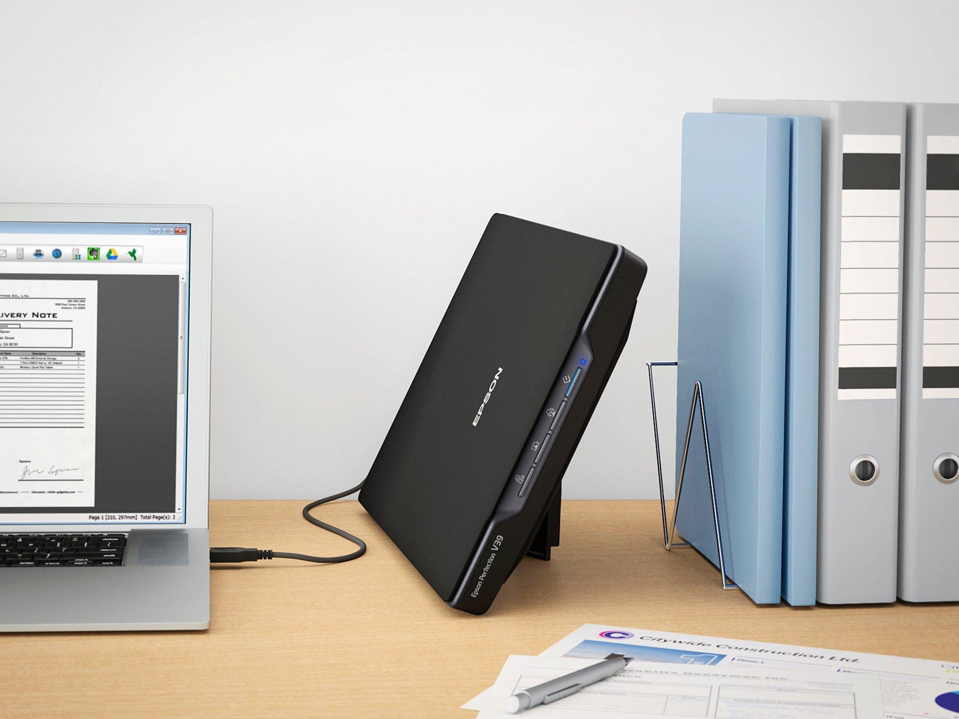 Epson Perfection V39II – Flachbettscanner, A4, USB, 1'200 dpi