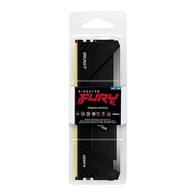 Kingston Technology Kingston FURY Beast – Arbeitsspeicher – 32 GB DDR4 3600 MT/s, CL18, 288-poliger DIMM, RGB