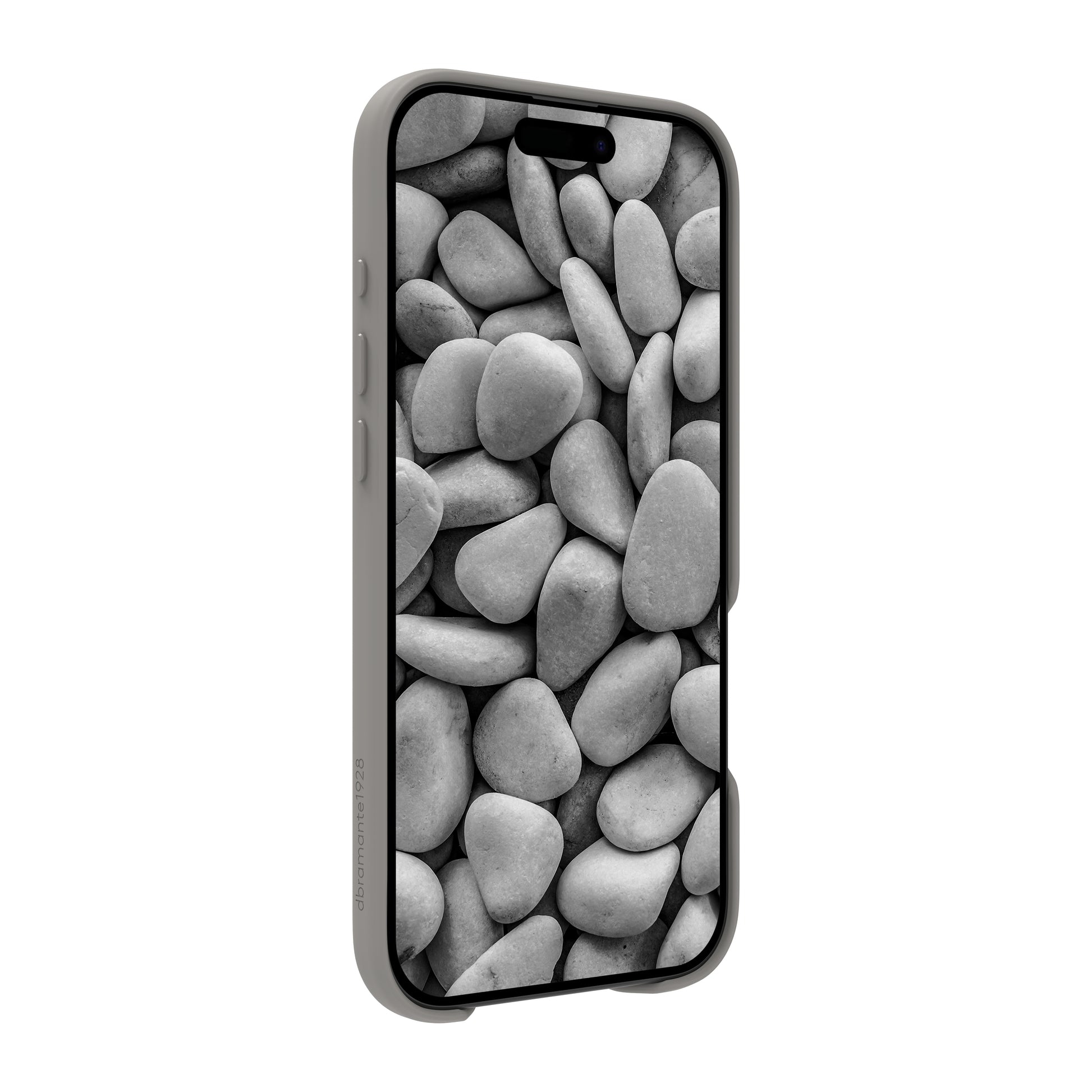 dbramante1928 Backcover – für Apple iPhone 17 Air – Kunststoff, Hellgrau, bis 1,2 m sturzsicher