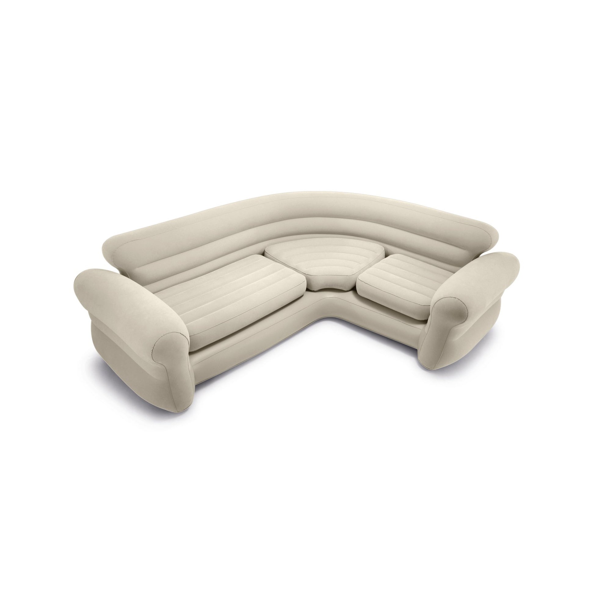 Intex Beistelltisch 68575N – 203 × 257 × 76 cm – PVC – beige