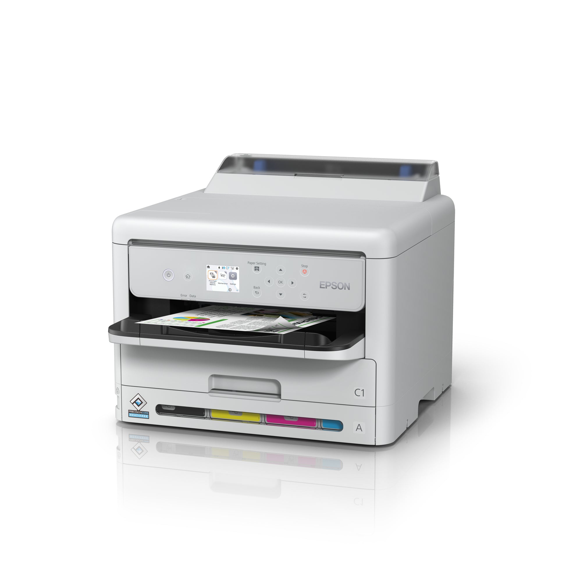 Epson WorkForce Pro WF-C5390DW – Farbdrucker, A4, Duplex, USB, LAN, WLAN