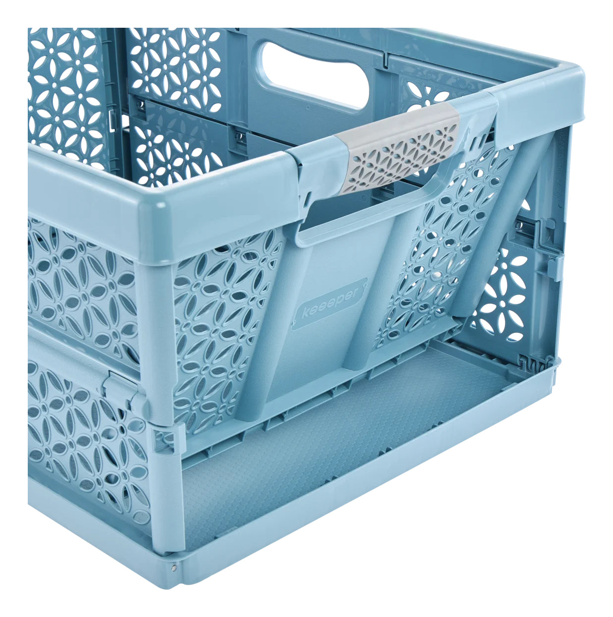 keeeper Lea Klappbox 32 l – faltbar – Polypropylen – blau – 350 × 235 × 350 mm