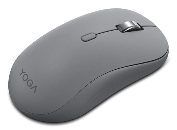 Lenovo Yoga Mouse Office – Maus – Kabellos (Bluetooth), beidhändig, Grau