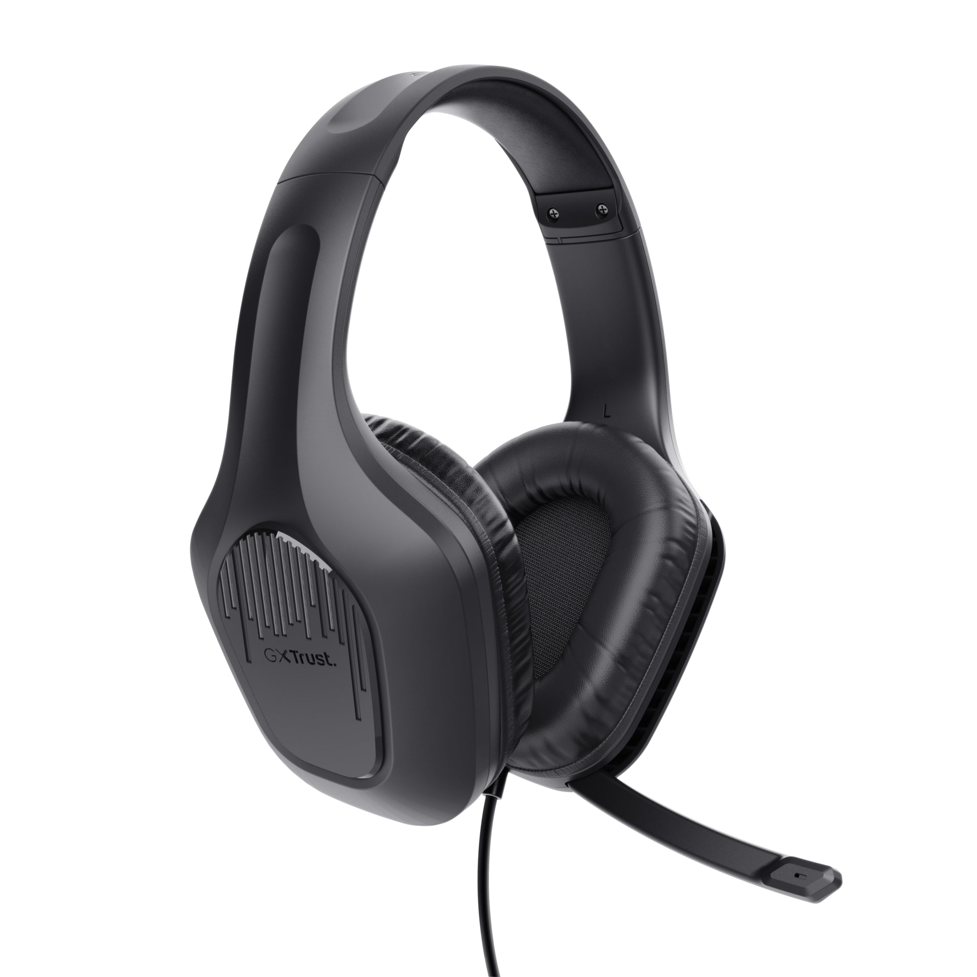 Trust GXT415 Zirox Gaming-Headset – Over-Ear, Stereo, Kabelgebunden, 3,5 mm Klinke, Schwarz
