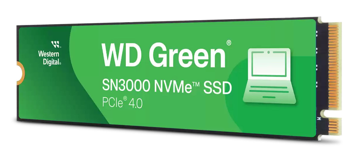 Western Digital Green SN3000 WDS500G4G0E-00CPS0 – für M.2 2280, PCIe 4.0 NVMe