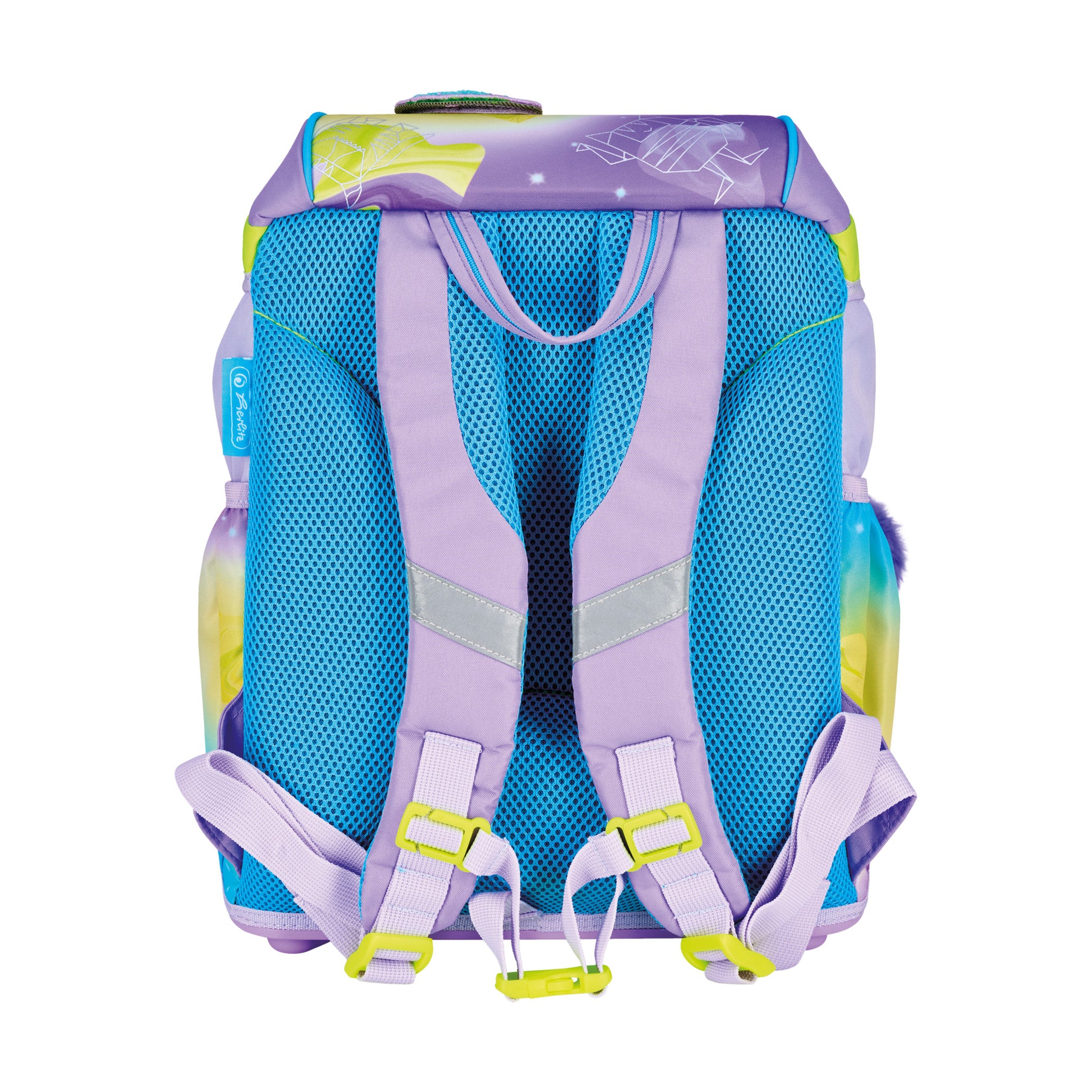 Herlitz UltraLight XL Plus – Schulrucksack-Set 4-teilig, Monster, 22 l, 32×39×25 cm