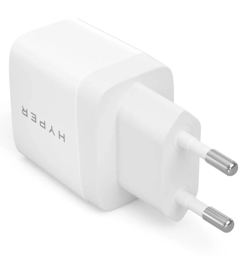 HyperJuice Ladegerät (EU) – 20 W, 1× USB-C + 1× USB-A, GaN – für Smartphone, Tablets