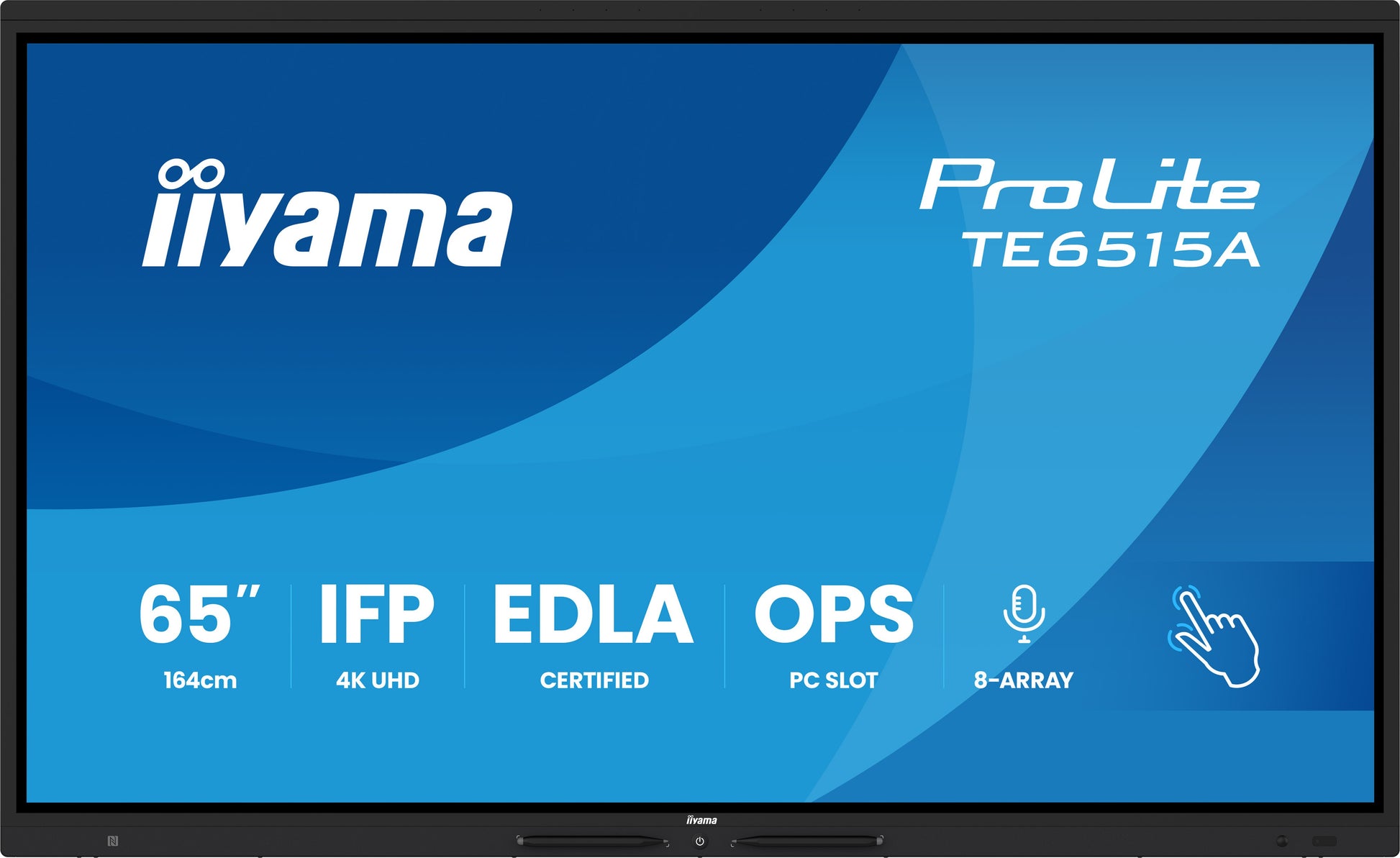iiyama Stylisches IFP 65" UHD 4K Touch – 550 cd/m²