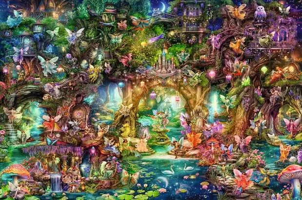 Ravensburger Puzzle Märchen/Fantasy – 4000 Teile – 137,8×91,5 cm – ab 14 Jahren – FSC