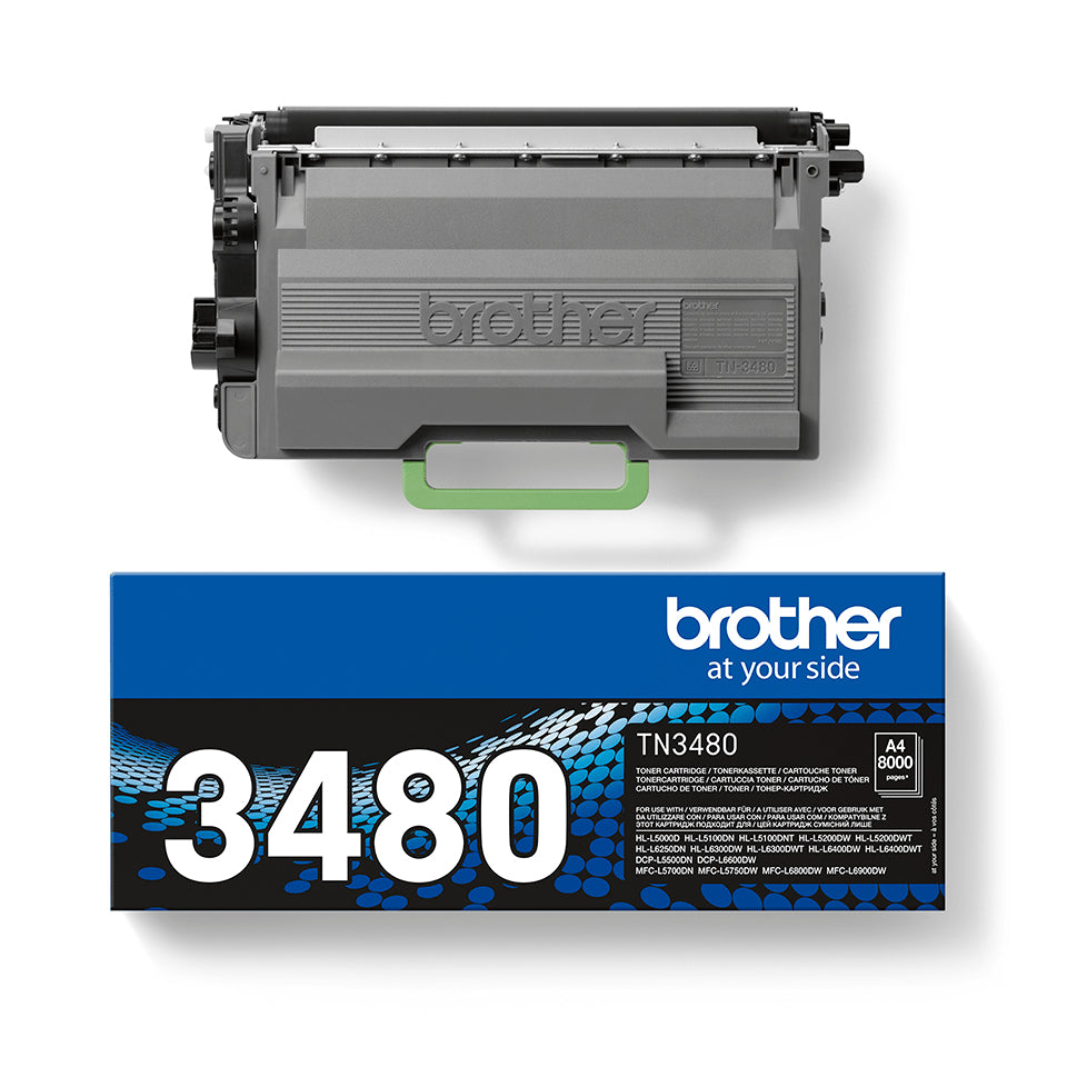Brother Toner – Schwarz, 8000 Seiten