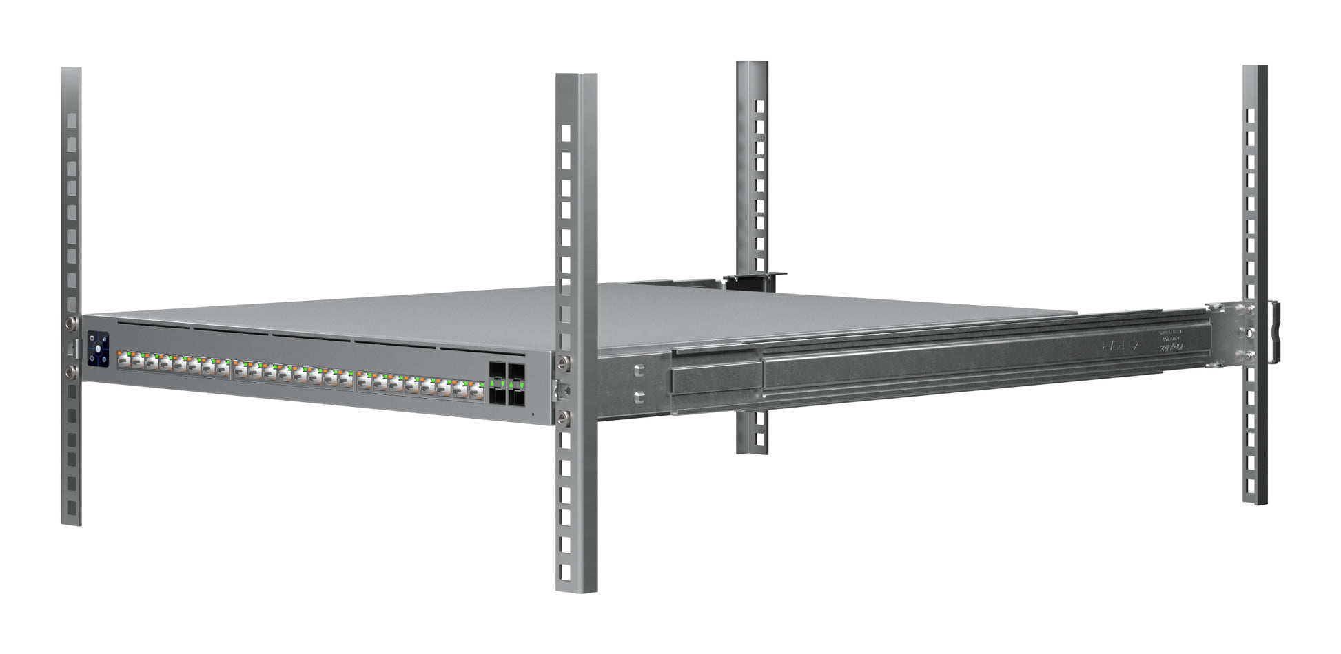 Ubiquiti UniFi ECS-24S-PoE – Verwalteter L2/L3 Switch – 24× RJ‑45 (8× 2,5G, 16× 10G), 2× QSFP28, PoE-Budget 1050 W