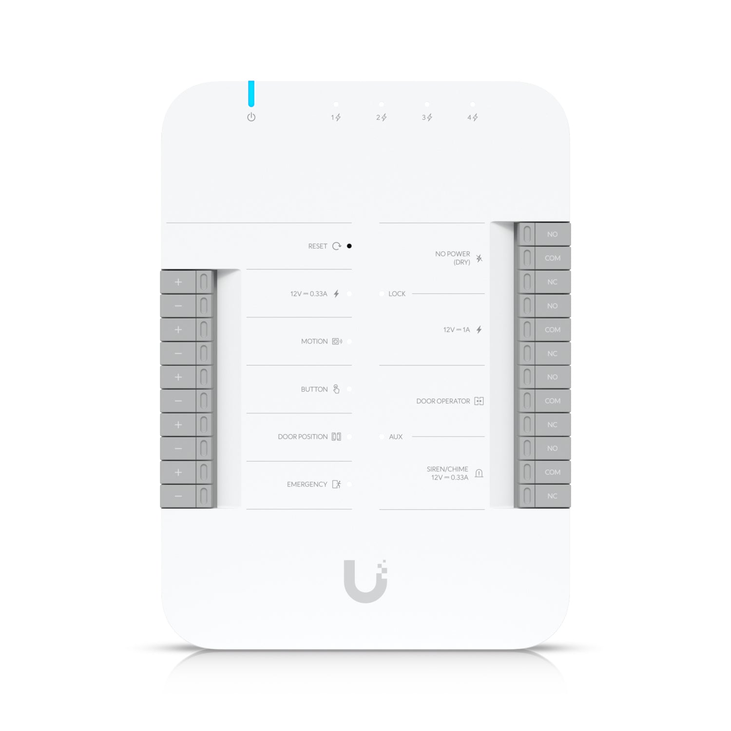 Ubiquiti Access Hub UA-HUB-DOOR – für UDM-PRO, 175×33×126 mm, weiss