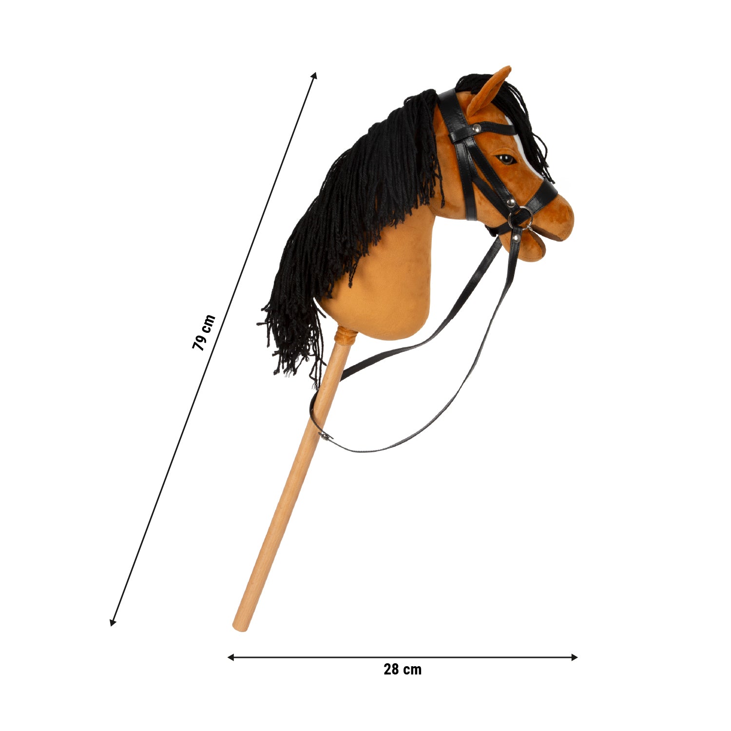 Small foot Plüschtier Hobby Horse – 79 cm – mehrfarbig – mit Melodie – ab 3 J.