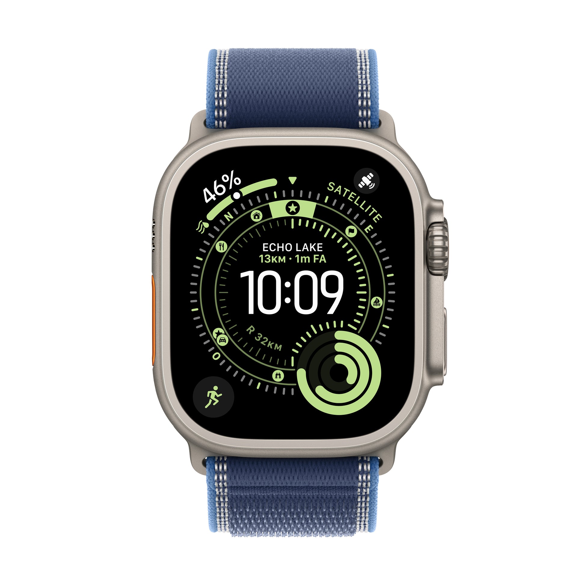Apple Watch Ultra 3 (2025) – Smartwatch – 49 mm, GPS, OLED, Saphirglas, 100 m, Natürliches Titan