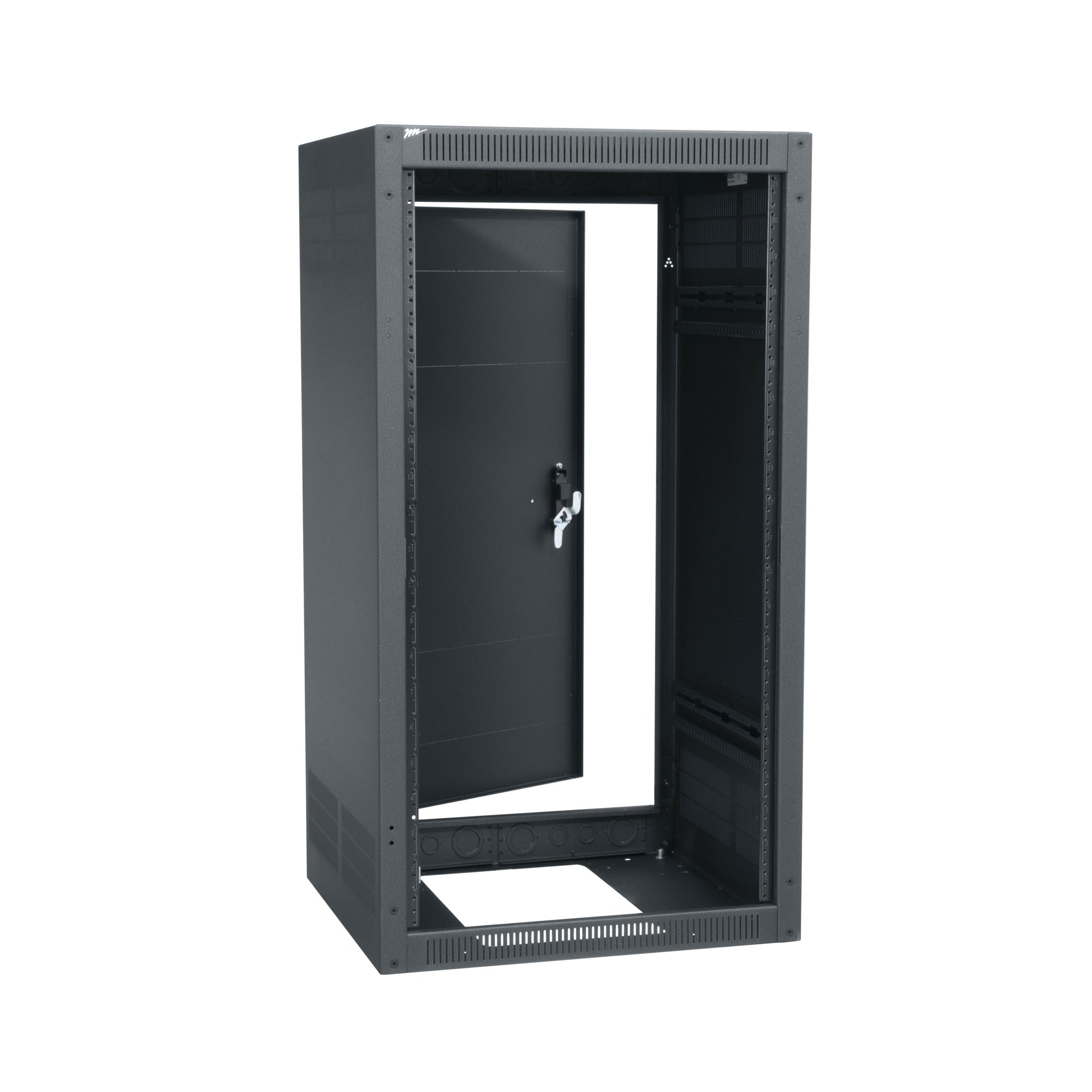 Middle Atlantic ERK-2128 – Freistehendes Rack, 21U, Tragkraft 1'134 kg, Schwarz