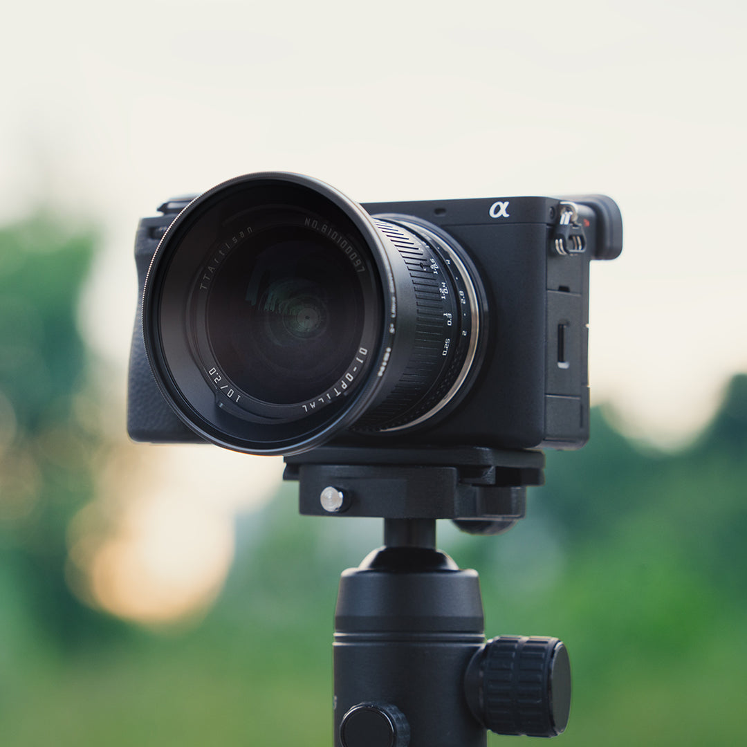 TTArtisan 10 mm f/2 MFT-Bajonett – Ultraweitwinkelobjektiv – manuell, 72 mm Filter – für Olympus, Panasonic