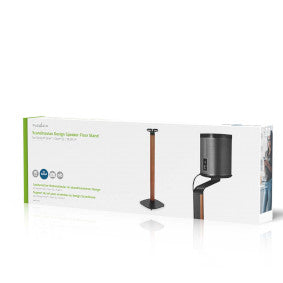 Nedis SPMT5770BN – Lautsprecher-Ständer – für Sonos One, Sonos One SL, Sonos PLAY:1 – 10 kg – schwarz