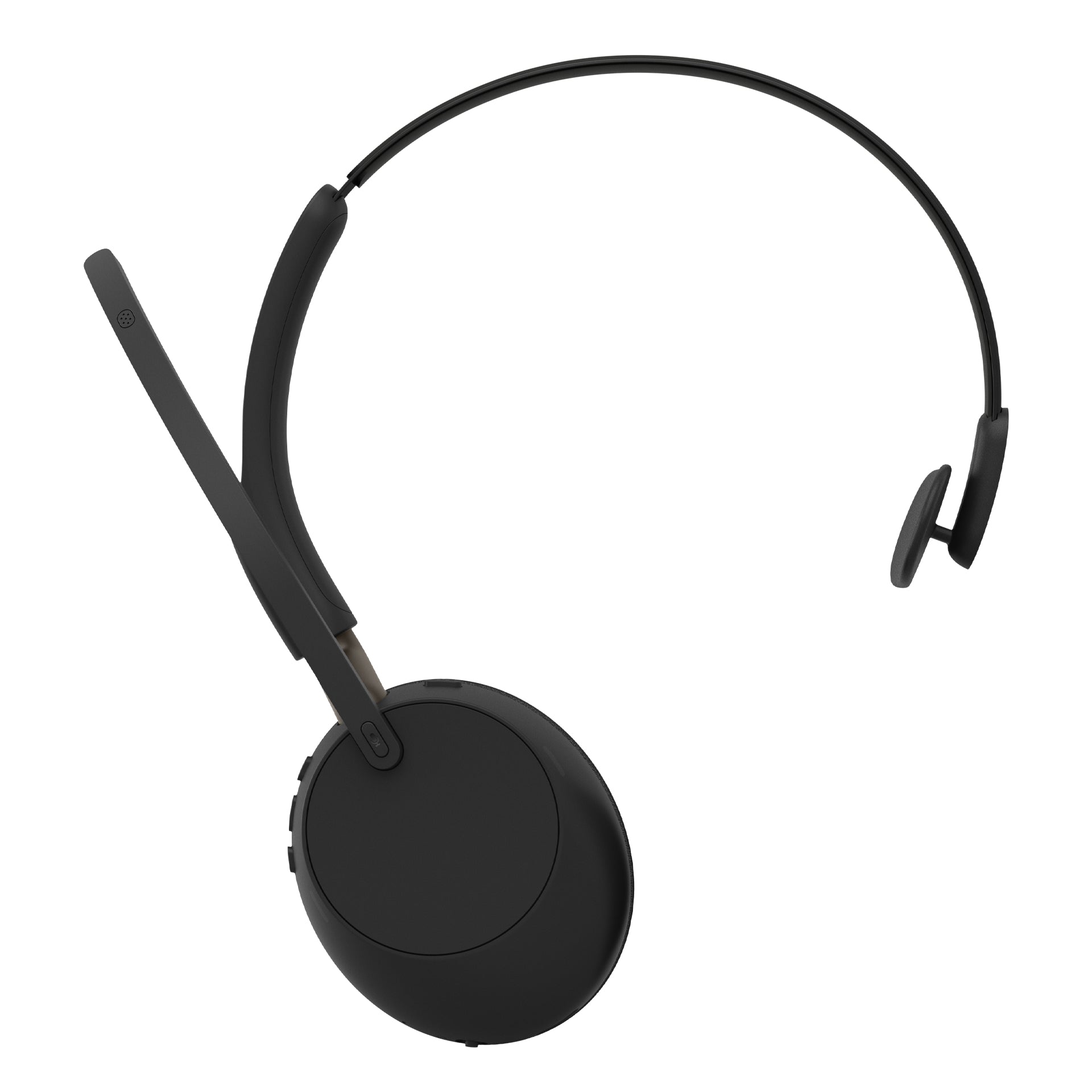 Jabra Evolve3 65 Office-Headset – On-Ear, Mono, BT, UC-optimiert, mit USB-A-Dongle, Schwarz