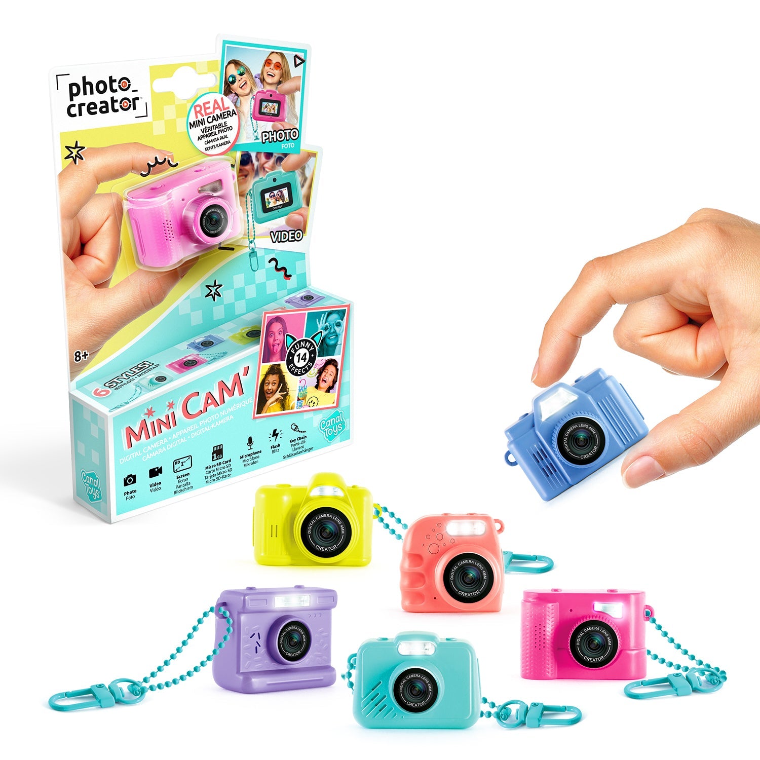 Canal Toys Mini CamDigital Kamera – 1,92 MP, mehrfarbig