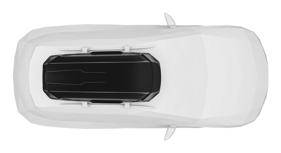 Thule Dachbox Motion 3 L – 450 l, bis 75 kg – 870×420×1940 mm – schwarz glänzend