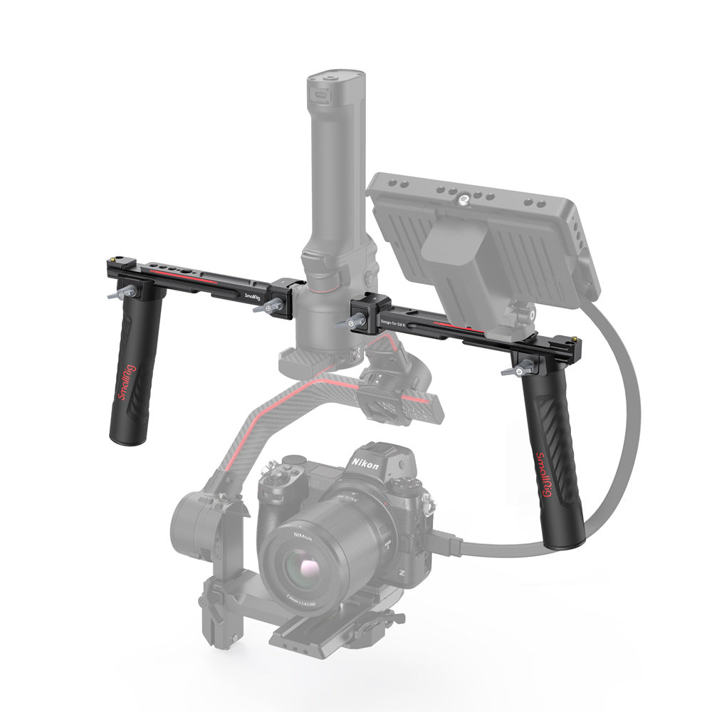 SmallRig 3027 Dual-Handgriff – für DJI RS3, RS3 Pro, RS4 und andere – Schwarz