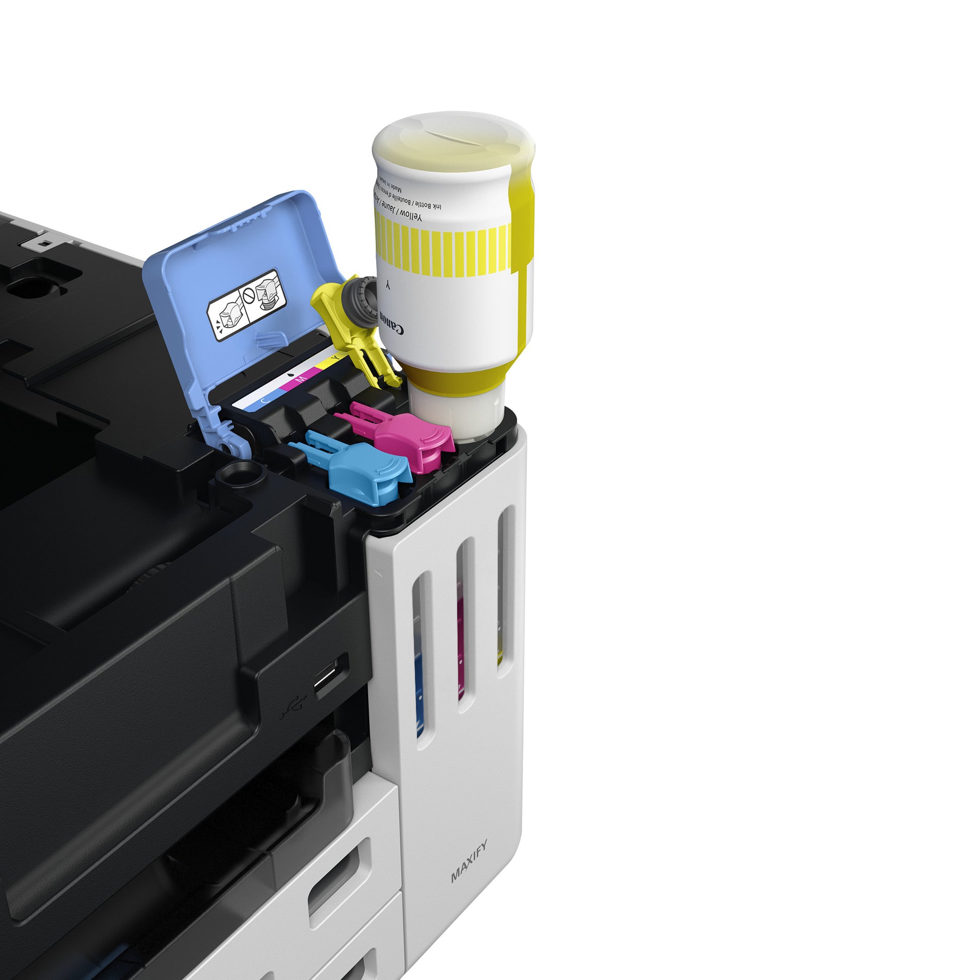 Canon MAXIFY GX6150 (6882C006) – Farbtintenstrahl-Multifunktionsdrucker, A4, 3-in-1, Duplex, ADF, WLAN/LAN