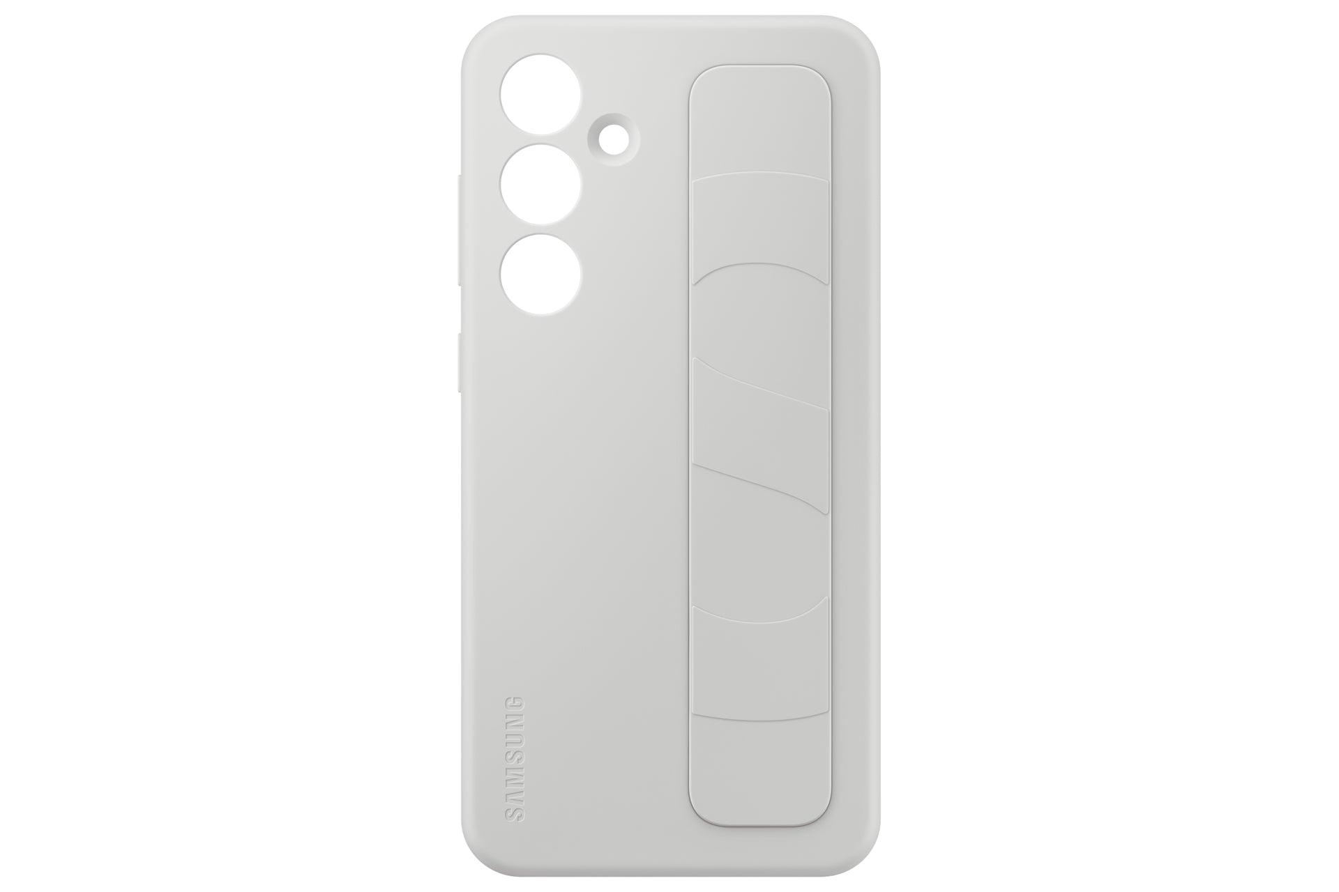 Samsung Backcover – für Samsung Galaxy S24 FE – grau – Silikon