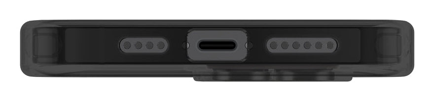 Valenta Trend MagSafe Backcover – für iPhone 15 Pro Max, Schwarz, TPU/PC