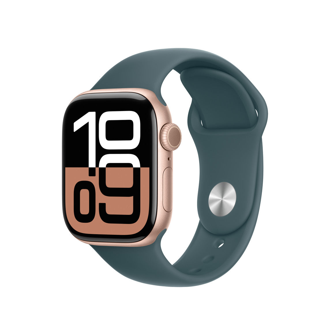 Apple Sportarmband – Armband – für Apple Watch 42 mm, La Green (Dunkelgrün), M/L, Polymer