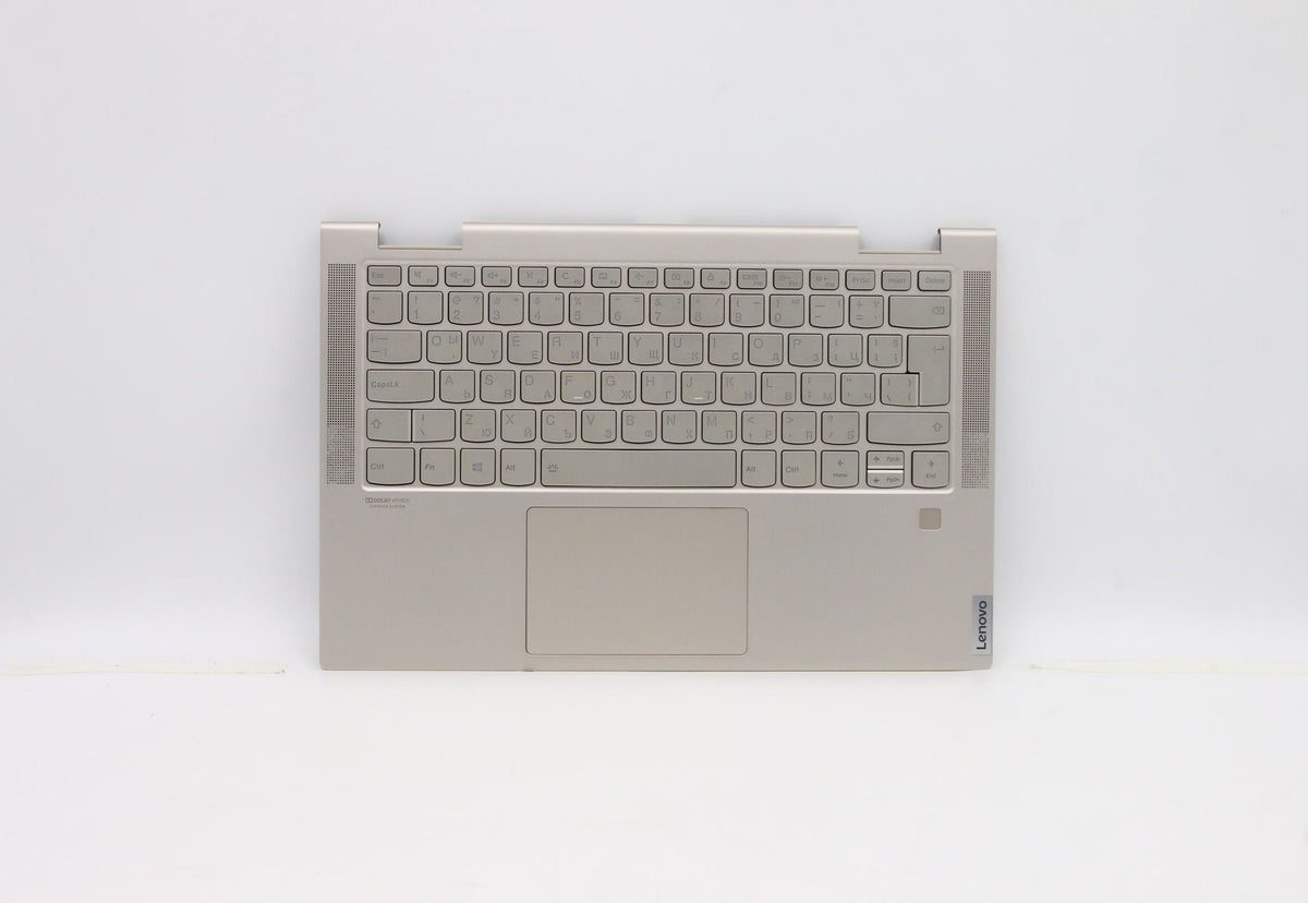 Lenovo Tastatur-Case für Lenovo Yoga C740-14IML (81TC) – Bulgarisch – Gold
