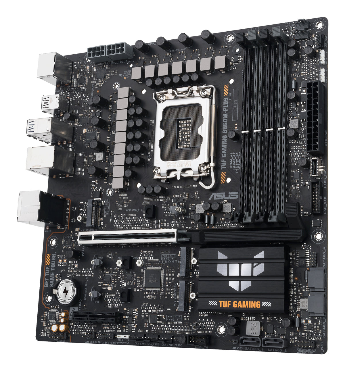 ASUS TUF GAMING B860M-PLUS – Mainboard – LGA 1851, Intel B860, mATX, DDR5