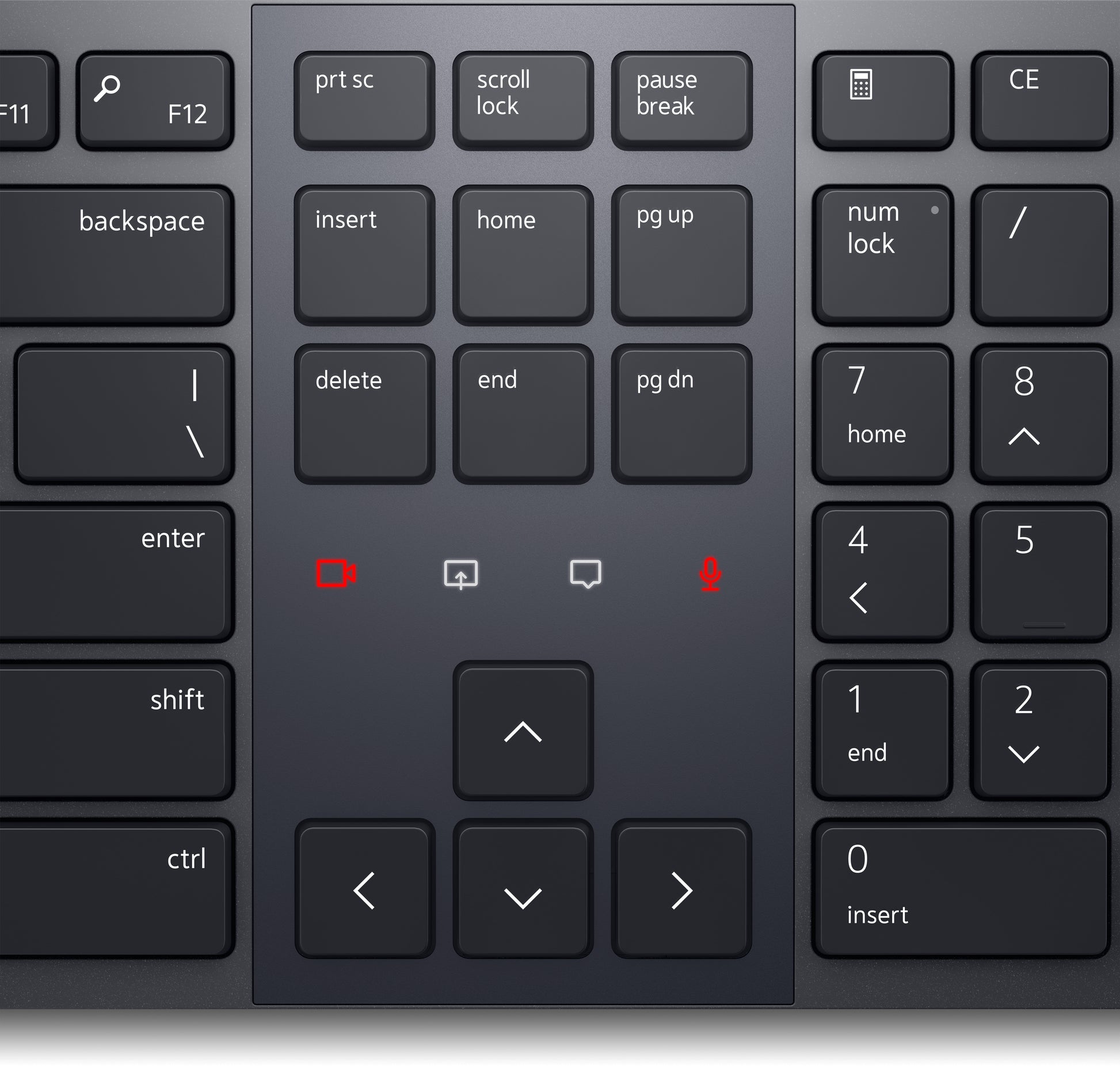 DELL KB900 – Tastatur – 100% – Schere – Bluetooth & 2,4 GHz (USB-A Empfänger) – QWERTZ (CH) – beleuchtet