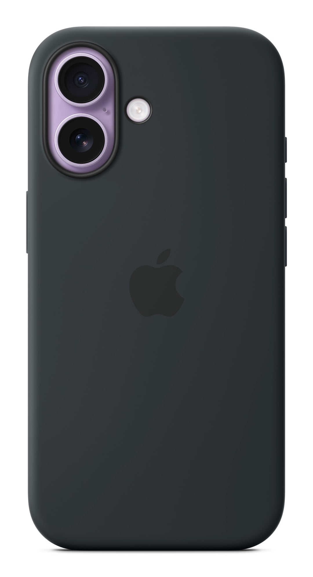 Apple Backcover – für Apple iPhone 17 – MagSafe, Silikon+Mikrofaser, Schwarz