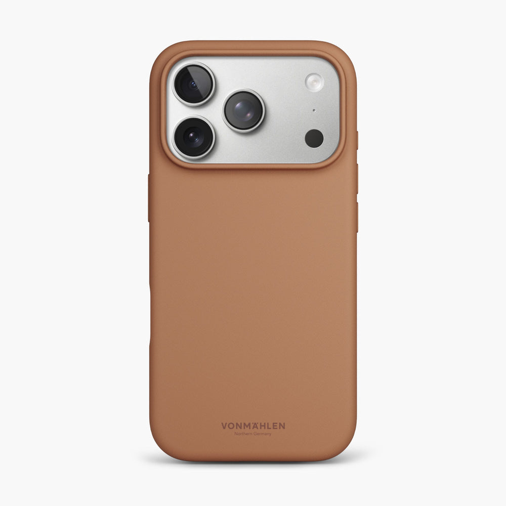 Vonmählen Backcover – für Apple iPhone 17 Pro Max – braun – Silikon – MagSafe-kompatibel