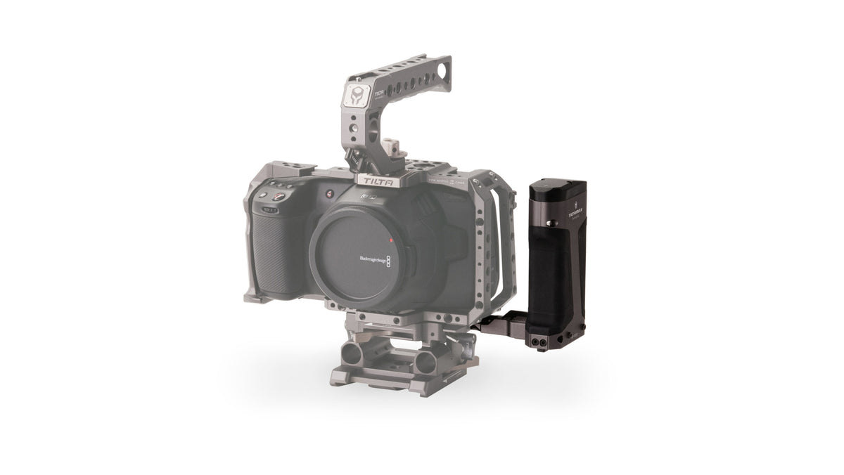 Tilta TA-SH4-57-G Side Power Handle – mit NP-F570 – für BMPCC 4K/6K, Panasonic GH Serie, Nikon Z6/Z7 und andere