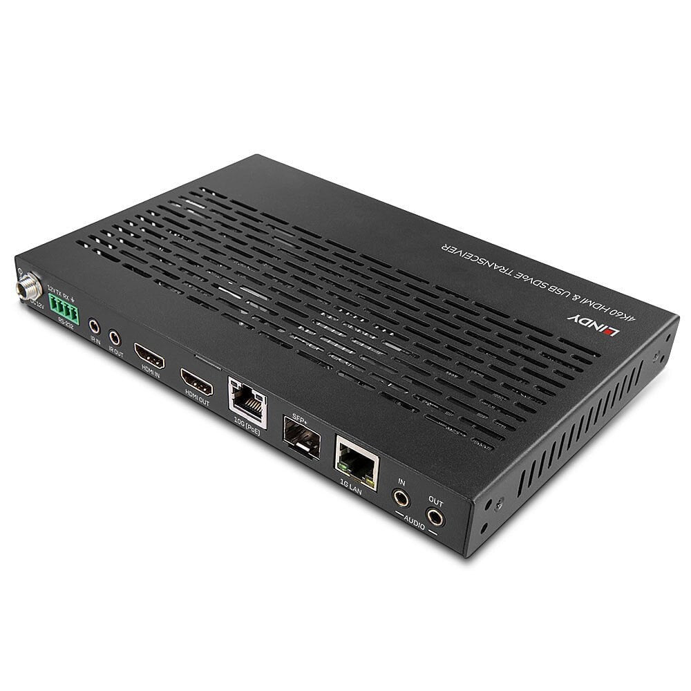 Lindy SDVoE IP-Transceiver, HDMI, USB, 4K @ 60 Hz