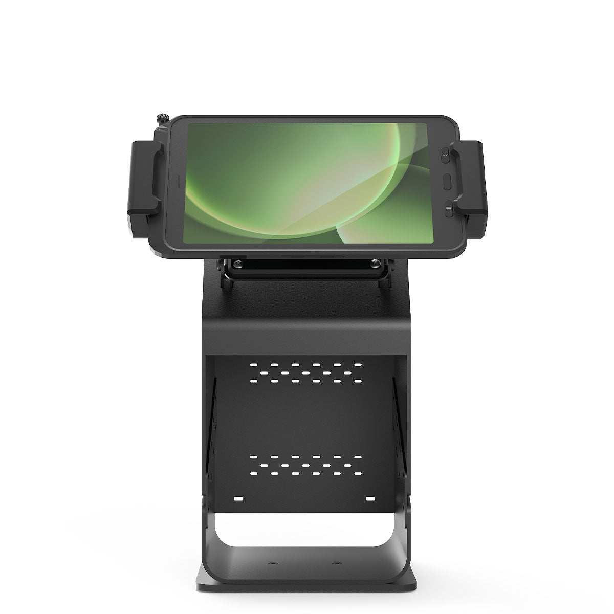 Compulocks Tablet-Tischhalterung – für robuste Tablets 7–13", Tiefe 0,44–0,61" – Schwarz
