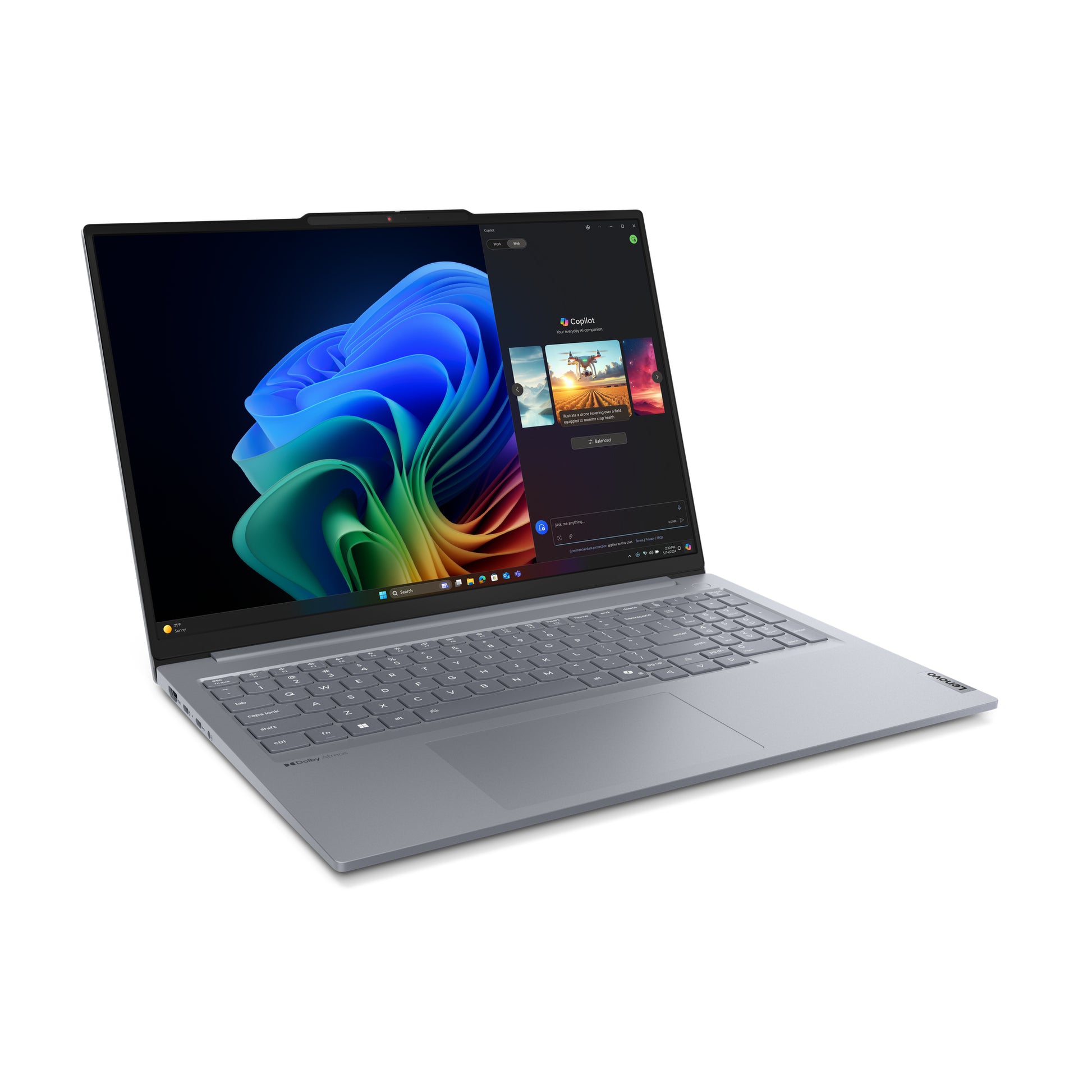 Lenovo ThinkBook 16 G7 Copilot+ PC – Windows 11 Pro, Schweizer Tastatur