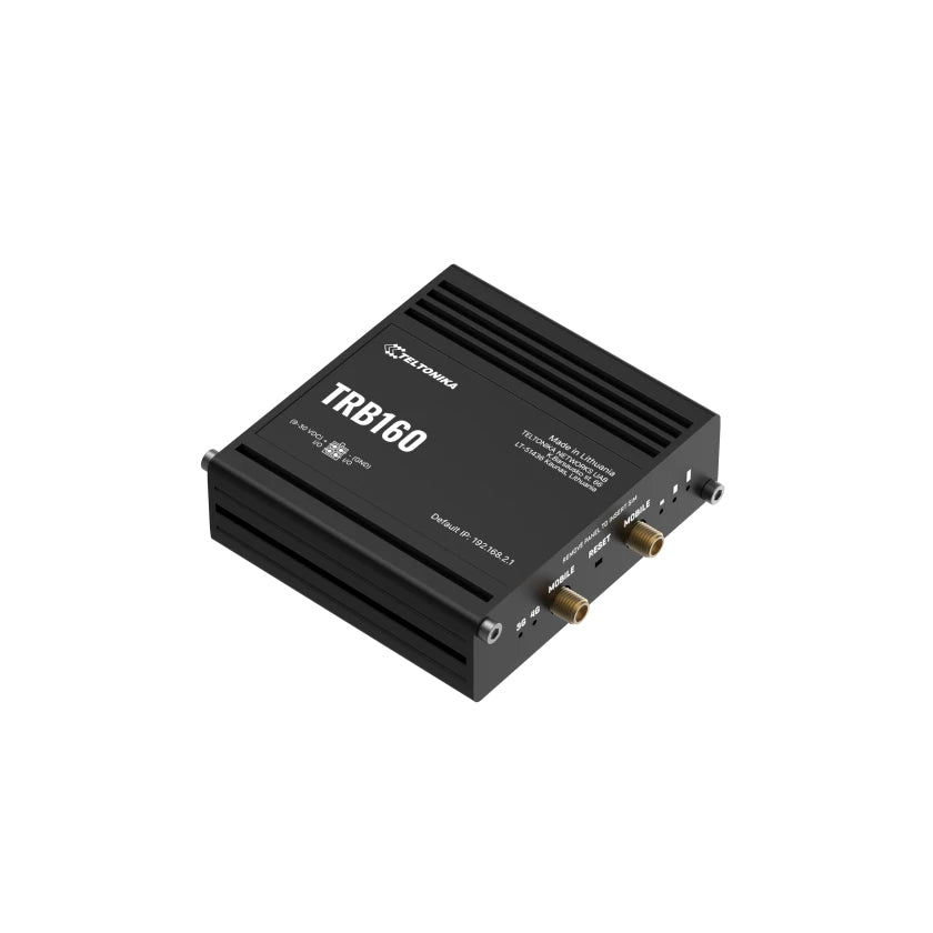 Teltonika TRB160 – VPN-Router – LTE Cat 6, 300 Mbit/s, 1×GbE, USB-C