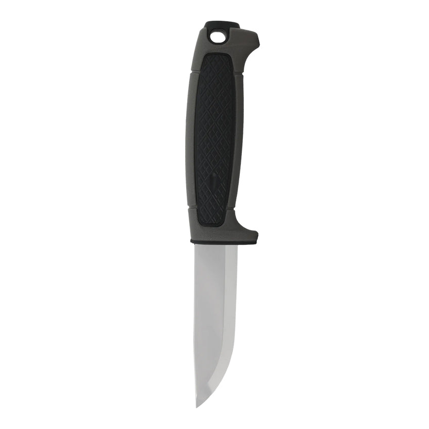 Morakniv Risberg HeavyDuty – Jagdmesser 91 mm, Karbonstahl, Polypropylengriff, schwarz