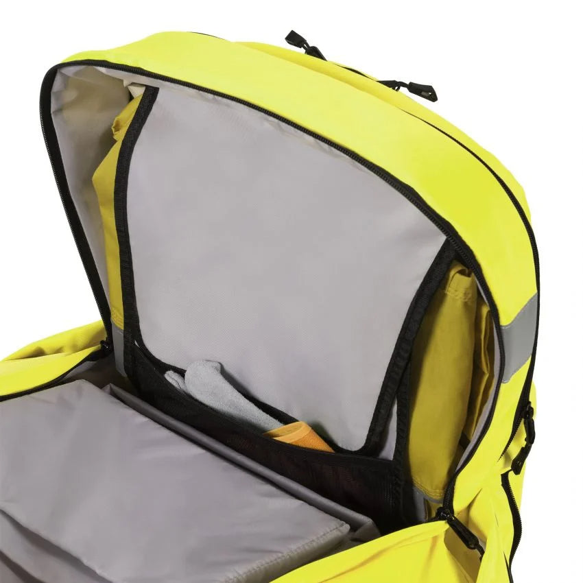 DICOTA Freizeit-Rucksack – 32–38 l, gelb, Hi-Vis
