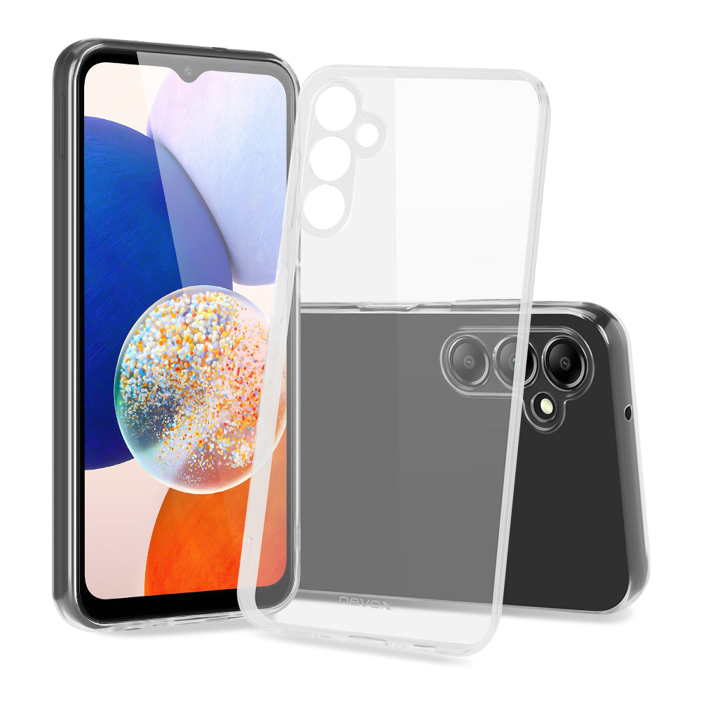 nevox StyleShell Flex – Backcover – für Samsung Galaxy A15 5G / A15 4G, TPU, Transparent