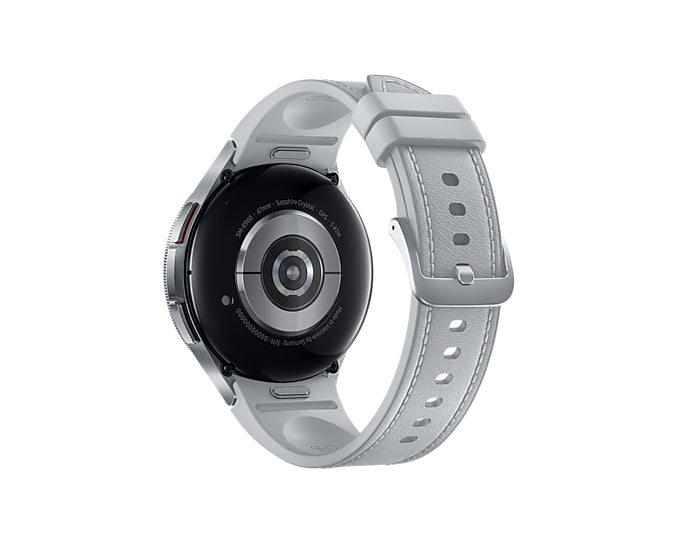Samsung 47 mm GPS – Edelstahl Silber, M/L, 50 m, für Android