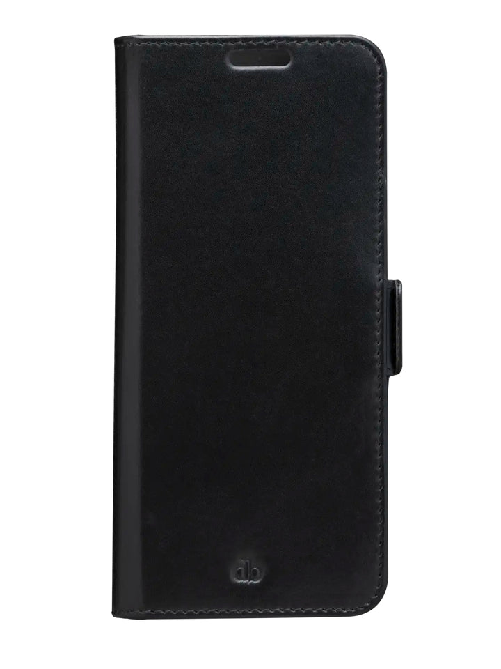 dbramante1928 Copenhagen Wallethülle – für Samsung Galaxy Z Fold 4, 3 Kartenfächer, Leder, Schwarz